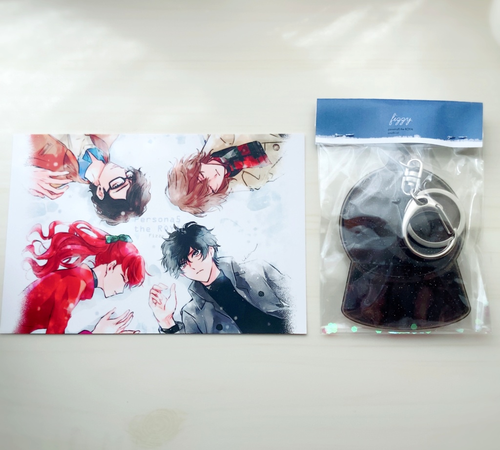 主&明 冬のやくそくキーホルダー【P5】