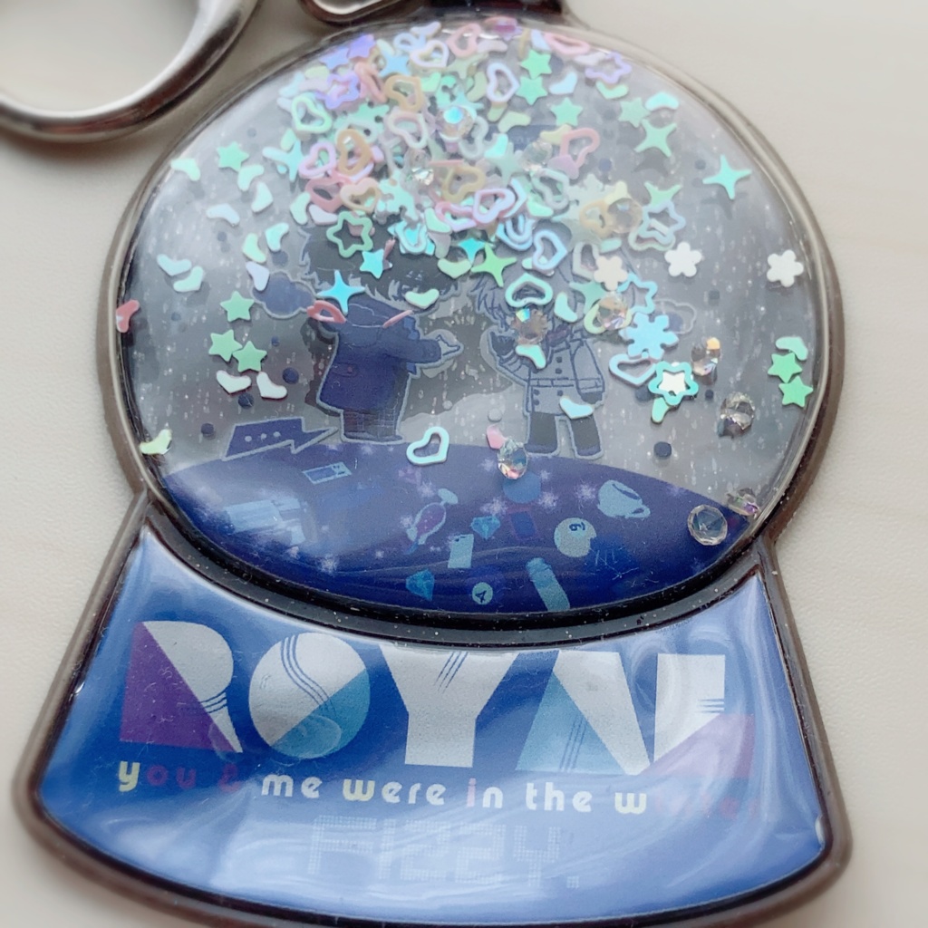 主&明 冬のやくそくキーホルダー【P5】