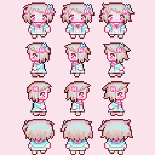 ピクスク用　ユルエちゃんアバター2