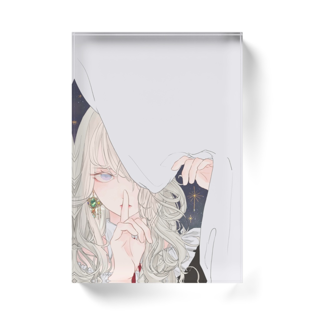 おいで - アクリルブロック