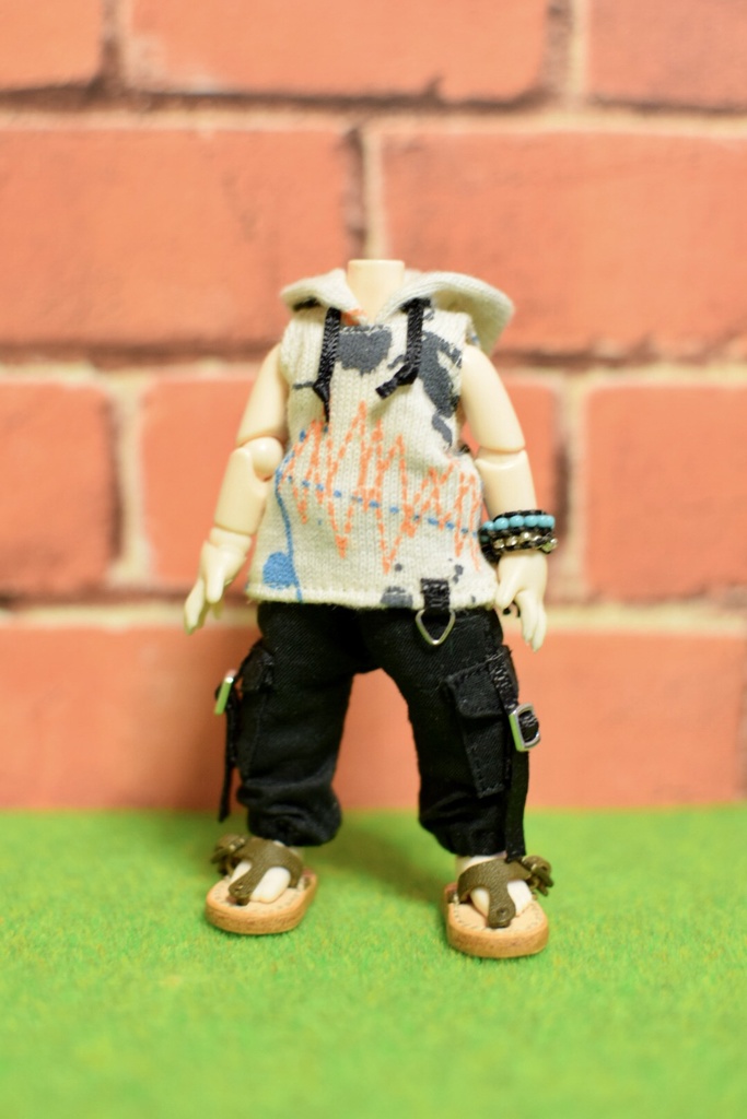 【即納】オビツ11サイズ 裾絞りカーゴパンツ