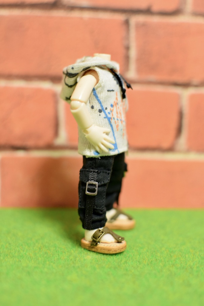 【即納】オビツ11サイズ 裾絞りカーゴパンツ