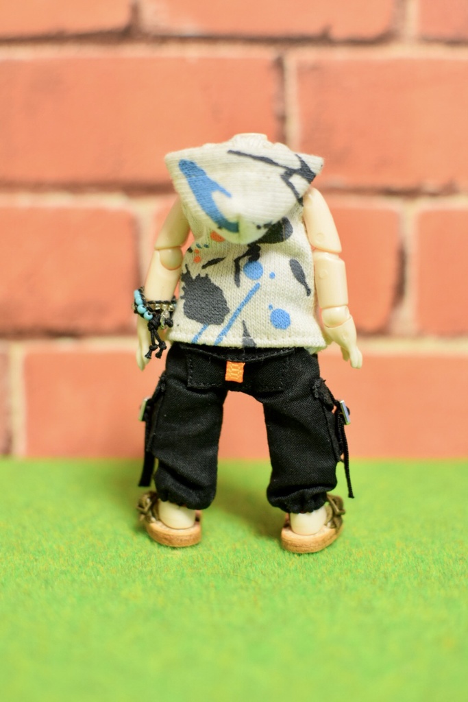 【即納】オビツ11サイズ 裾絞りカーゴパンツ