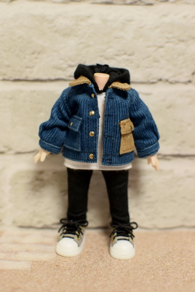 オビツ11サイズ コーデュロイジャケット