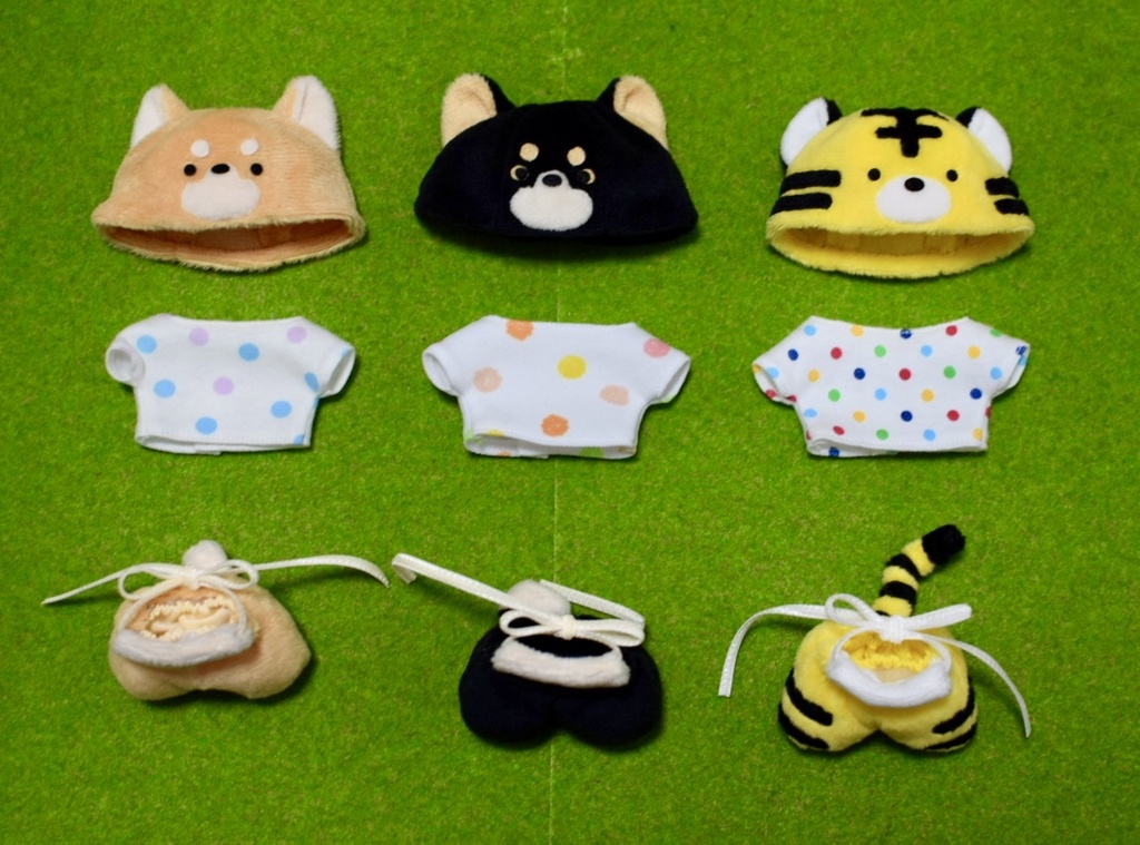 【受注】着ぐるみサロペット 12cmぬいサイズ