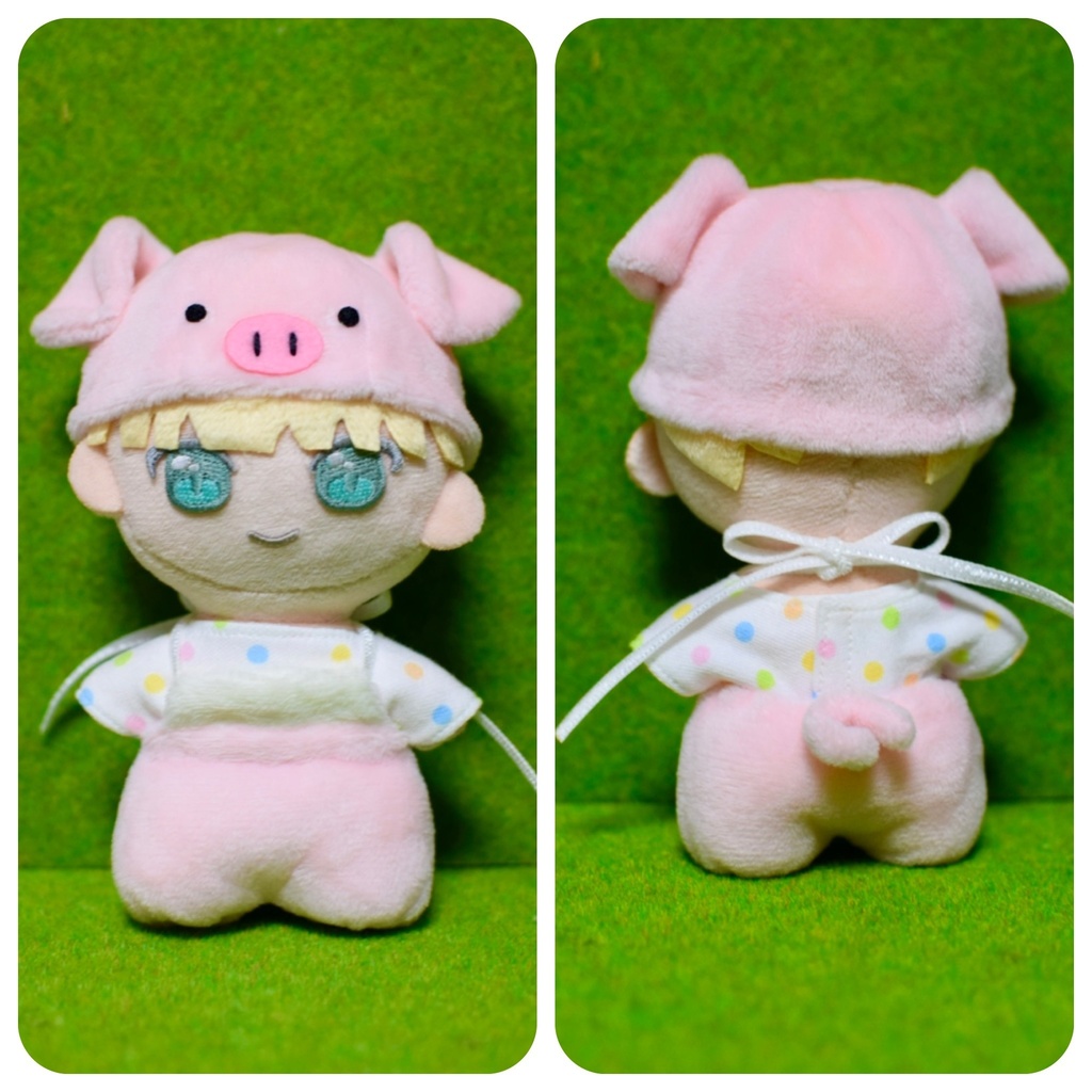 【受注】着ぐるみサロペット 12cmぬいサイズ