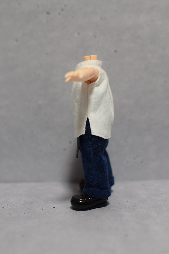 【受注】オビツ11サイズ スタンドカラーシャツ