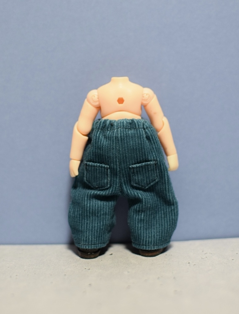 【受注】Sサイズ ハンドステッチ入りコーデュロイパンツ