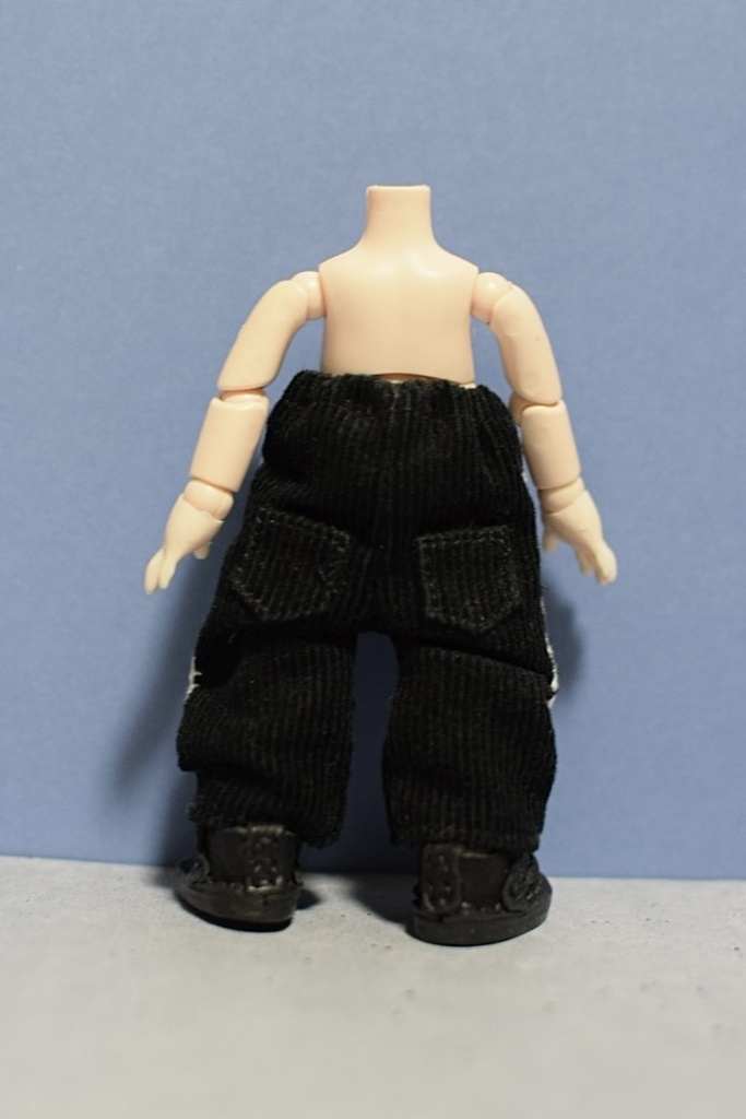 【受注】Mサイズ ハンドステッチ入りコーデュロイパンツ