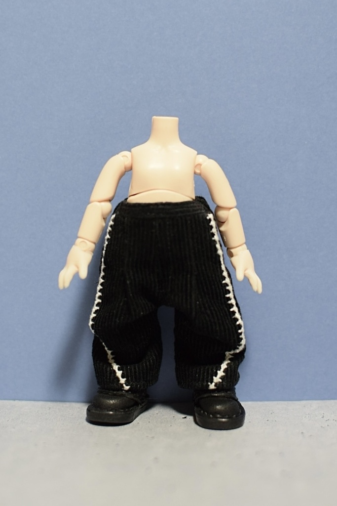 【受注】Mサイズ ハンドステッチ入りコーデュロイパンツ