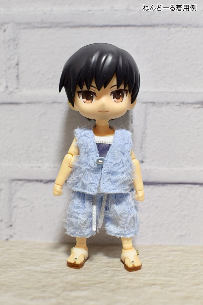 【受注】1/12サイズ シアーシャギー ベスト&ハーフパンツ
