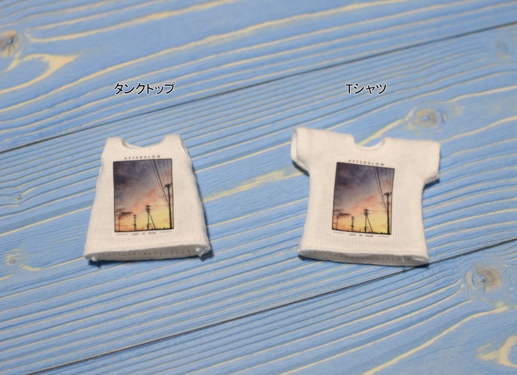 【即納】オビツ11サイズ グラフィックタンクトップ&Tシャツ