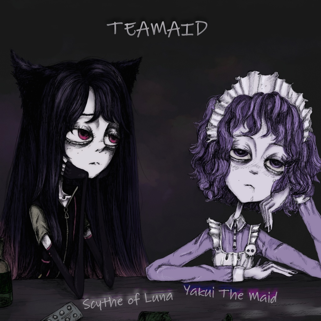 Scythe of Luna × Yakui The Maid - TEAMAID (2019LP)