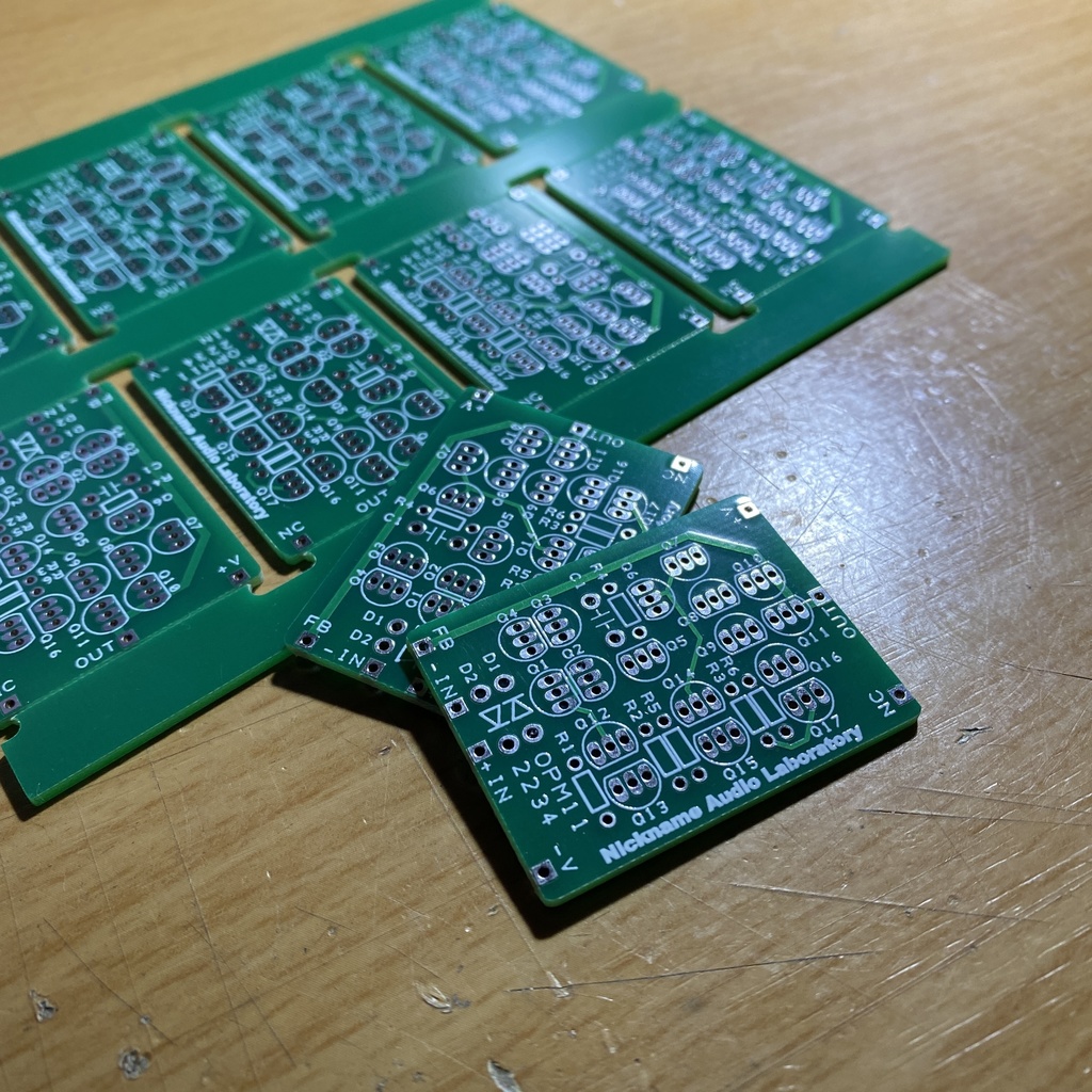 OPM11 オペアンプモジュールキット(基板のみ)