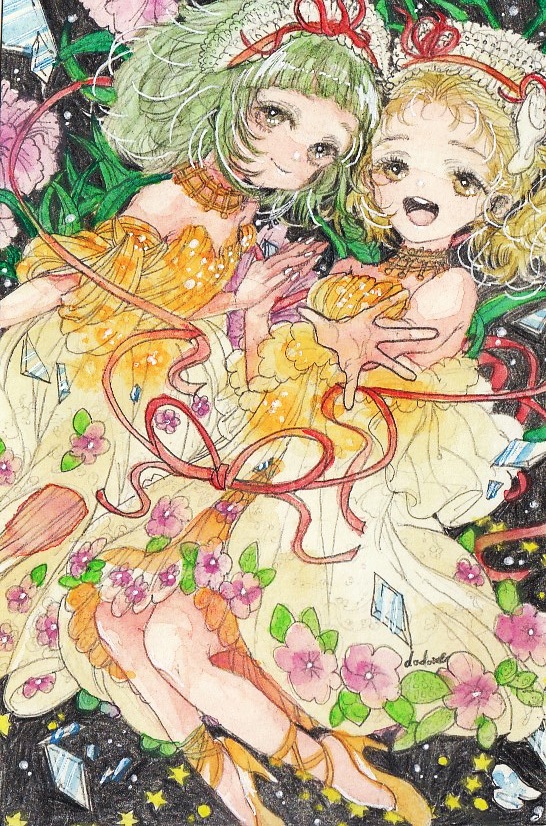 ドローイング作品『舞台の幕開け』