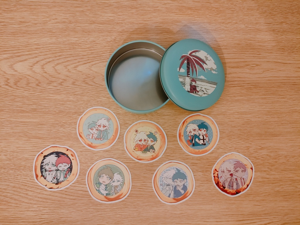 【リニューアル】狛日プリントクッキー缶