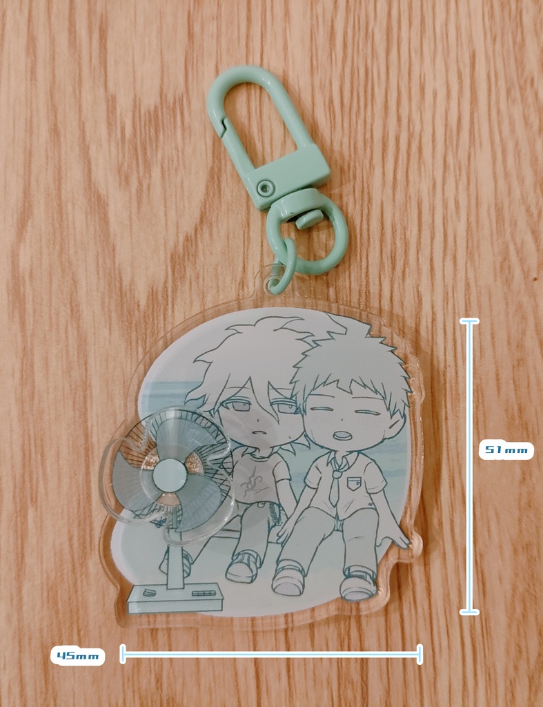 扇風機狛日アクキー