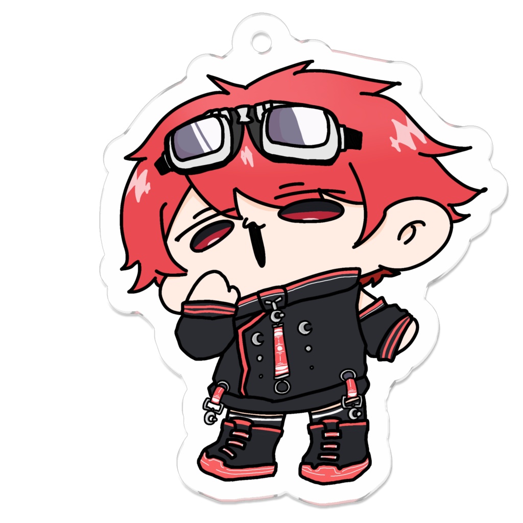 月明月乃ミニキャラアクキー