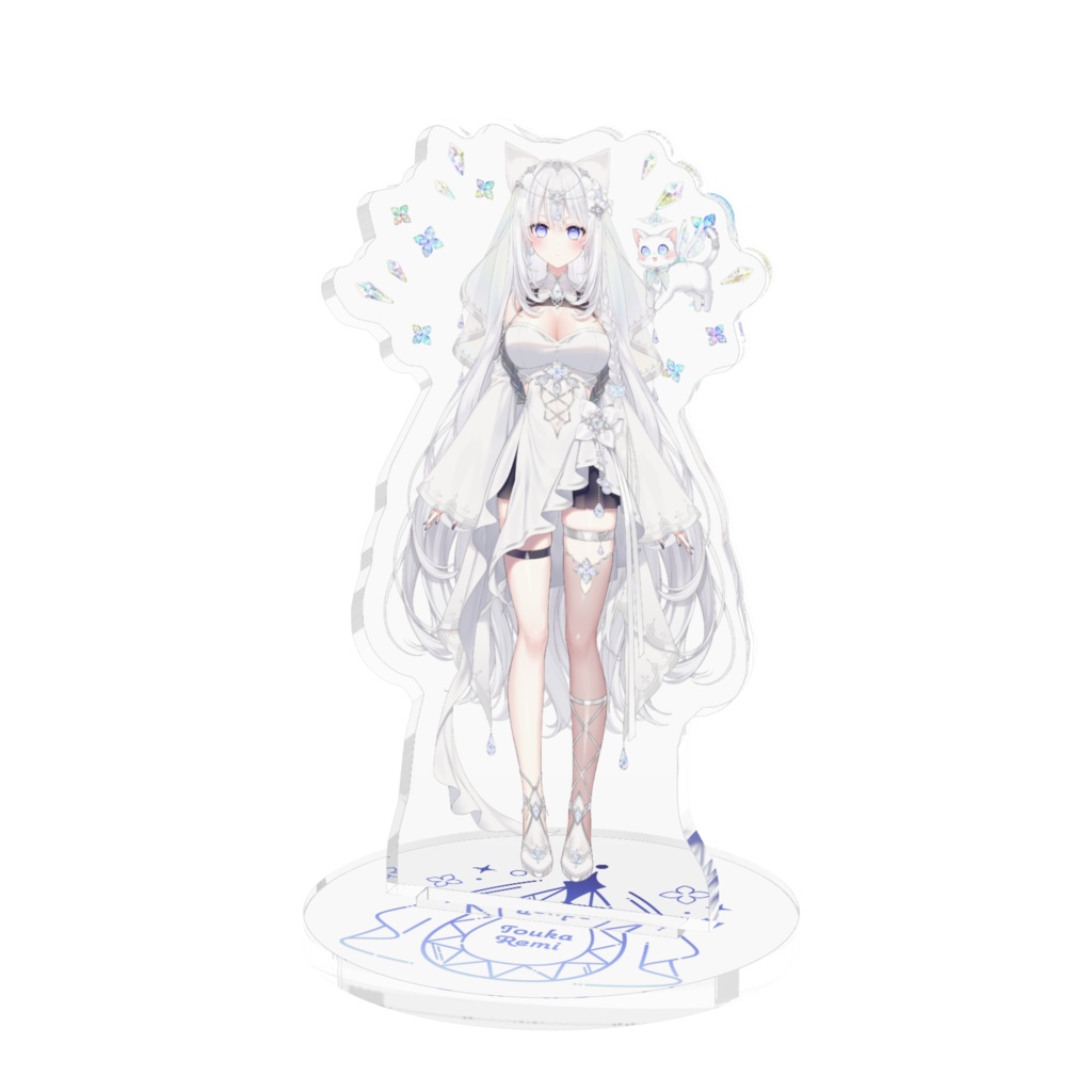 【7cm】透華レミ💎立ち絵アクリルスタンド🧊Remi Touka Acrylic Standee