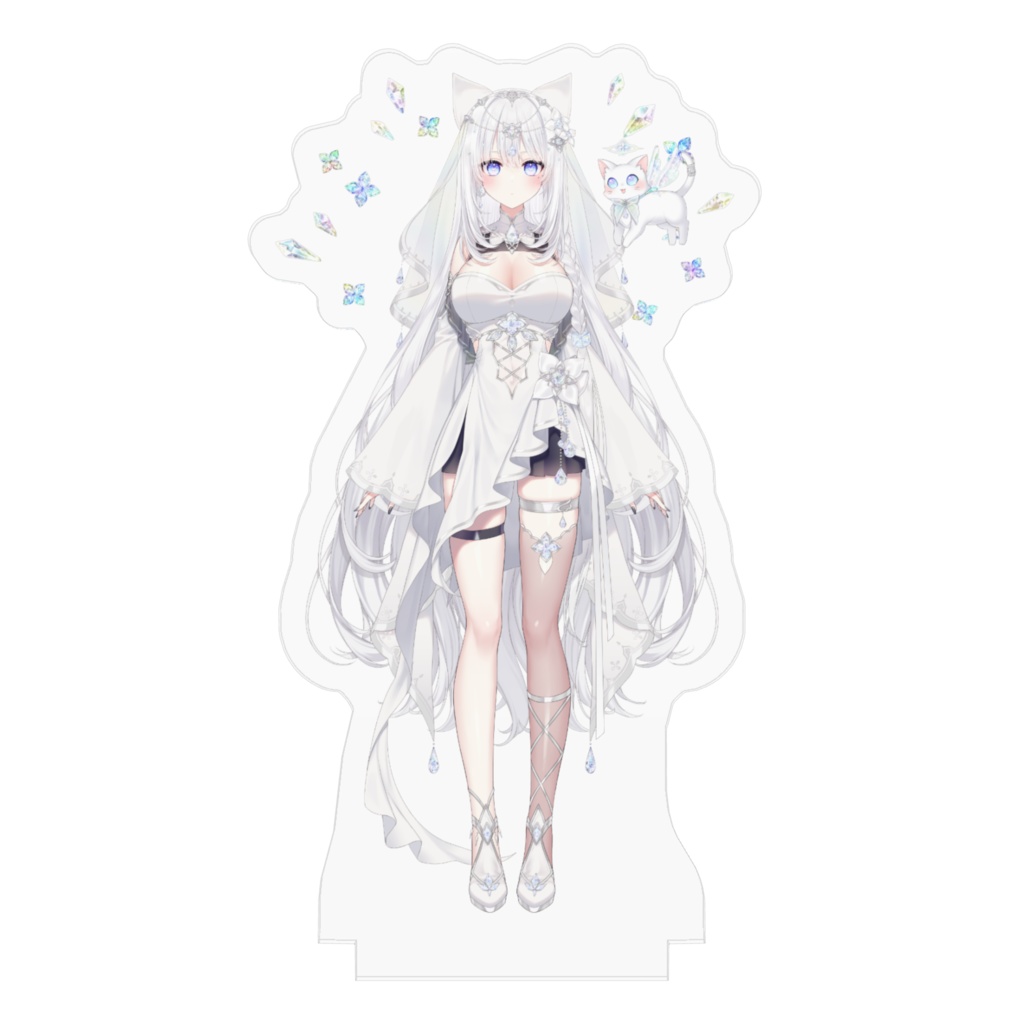 【7cm】透華レミ💎立ち絵アクリルスタンド🧊Remi Touka Acrylic Standee