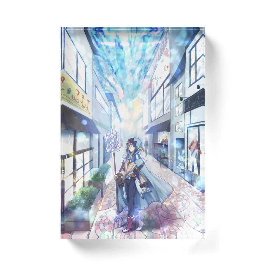 しいたけアクリルブロック