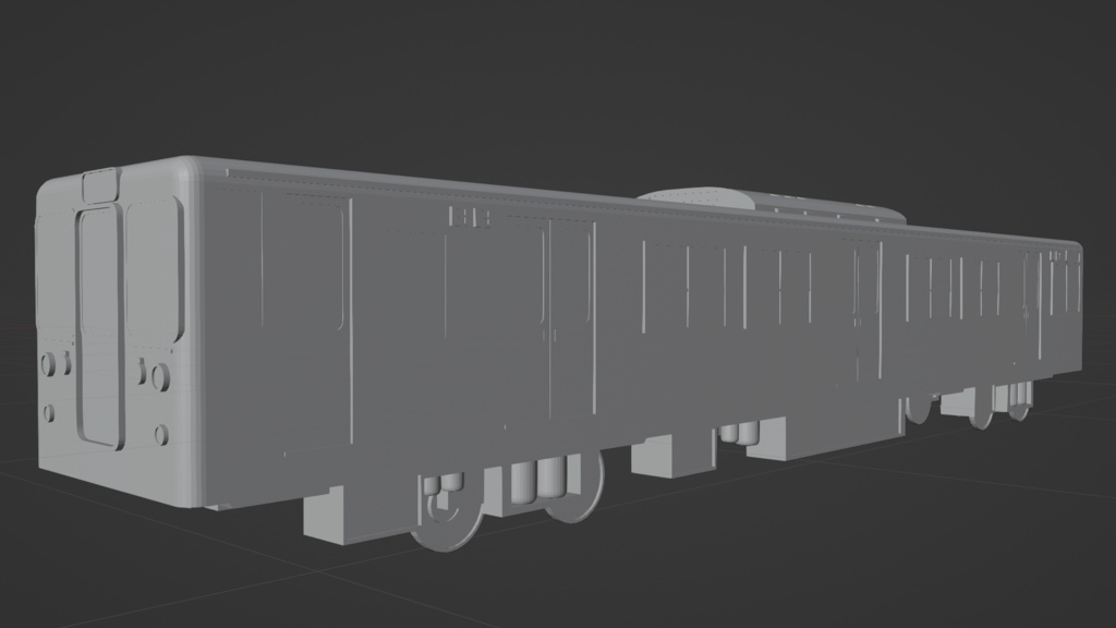 【無料※期間限定】電車(国鉄115系)3Dモデル