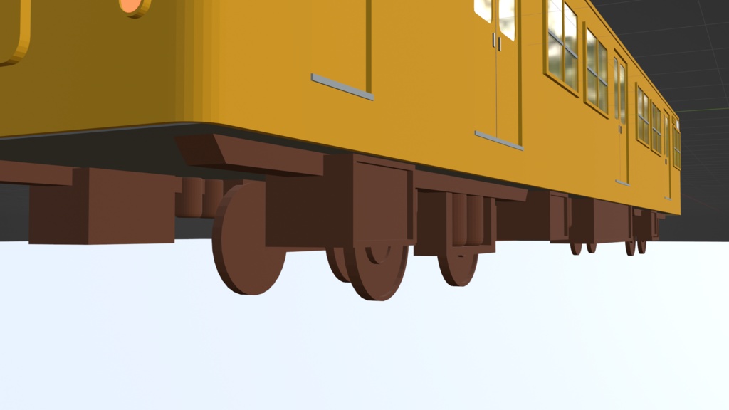 【無料※期間限定】電車(国鉄115系)3Dモデル