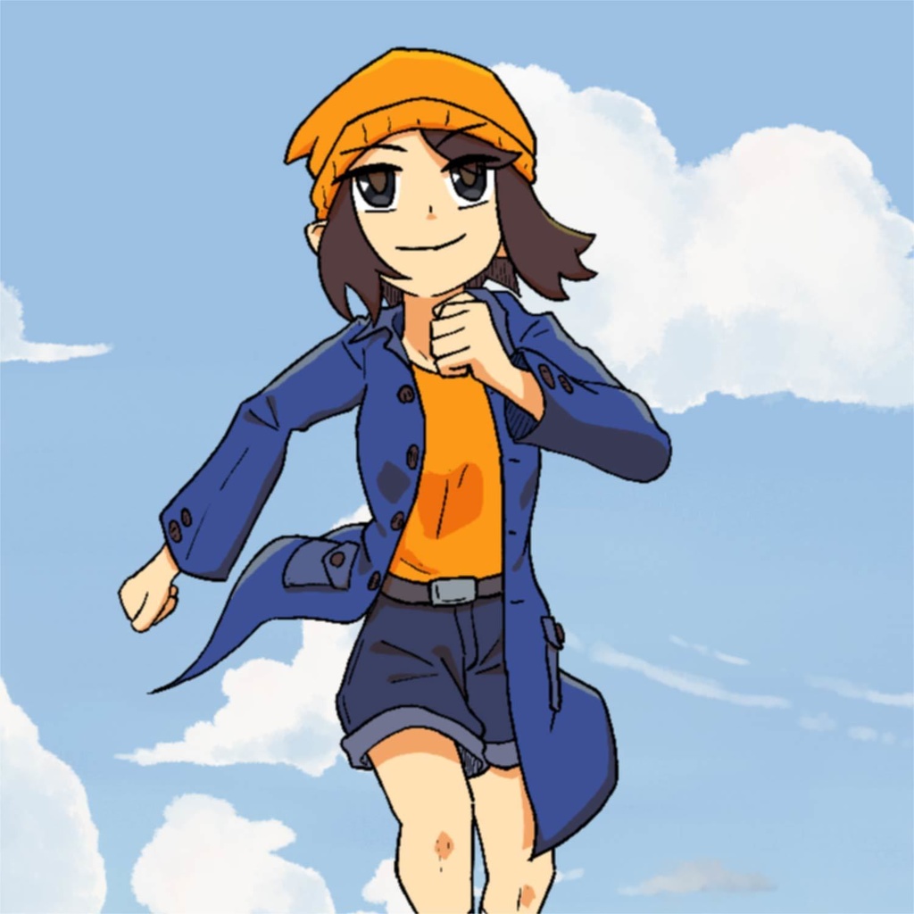 【無料】MV利用OK!走りアニメーション素材(正面・横アングル、背景画像)