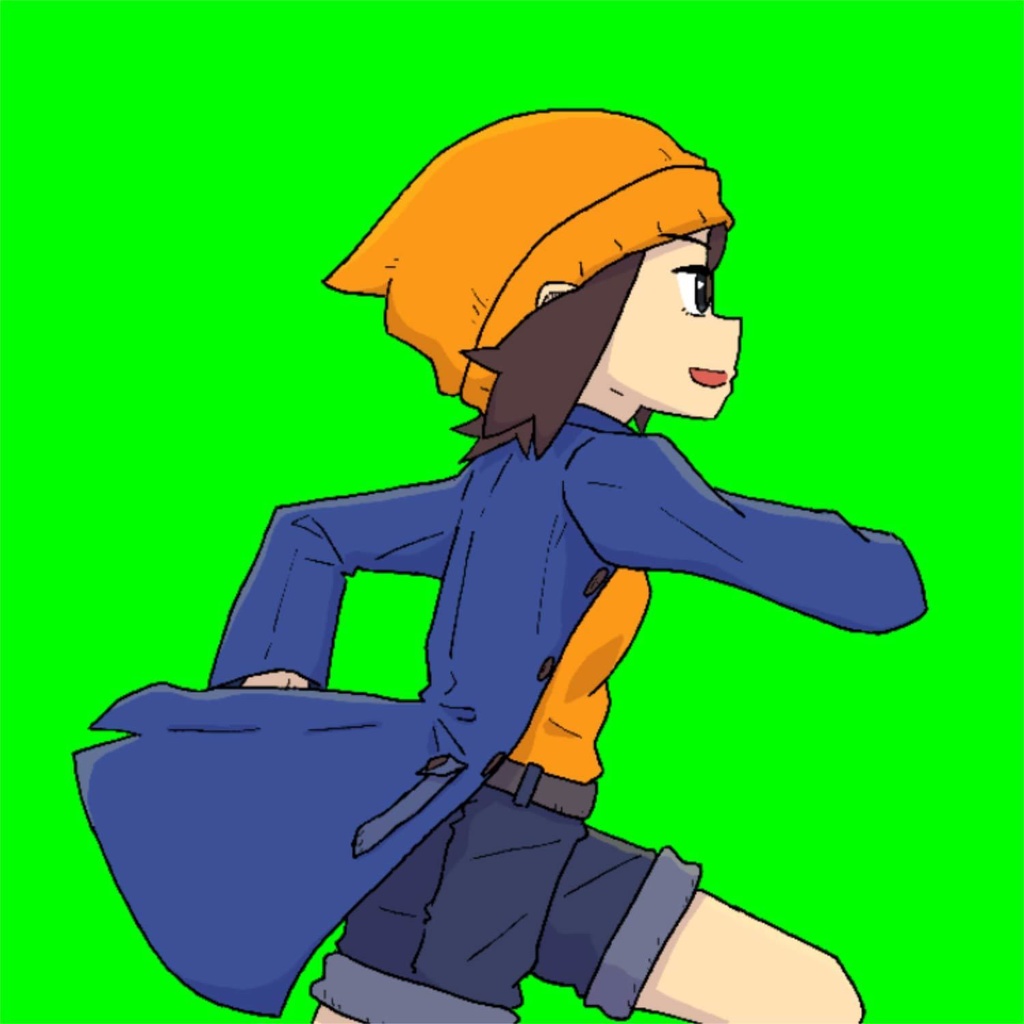 【無料】MV利用OK!走りアニメーション素材(正面・横アングル、背景画像)