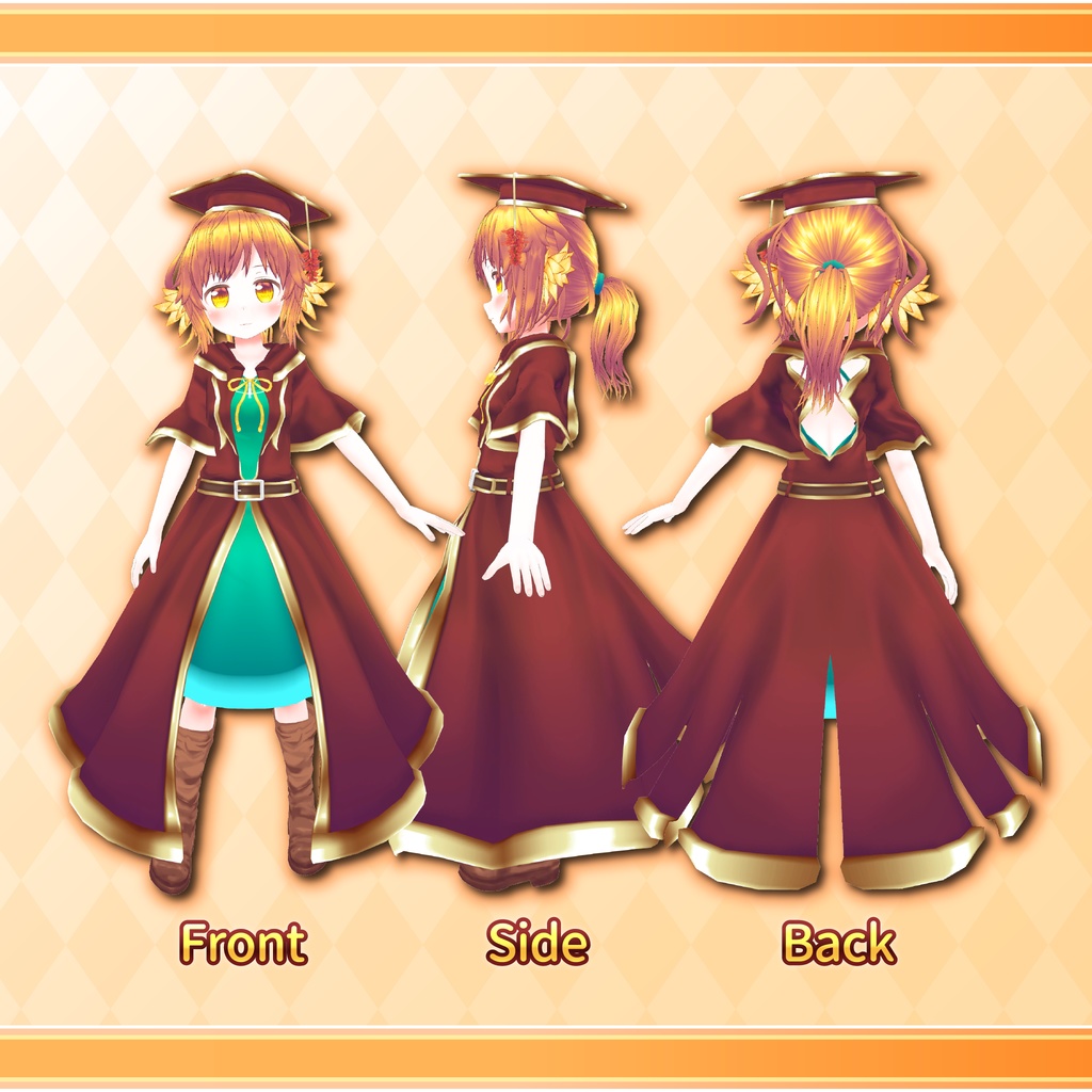 【オリジナル3Dモデル】サルビア