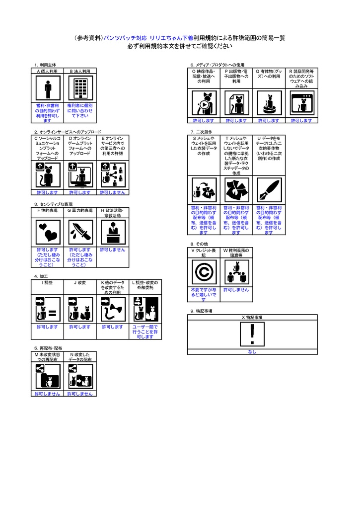リリエちゃん用 パンツパッチ対応下着