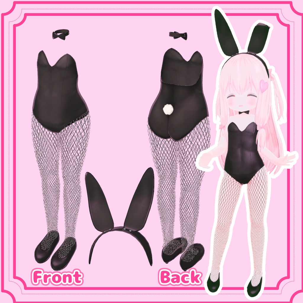 ももかちゃん用 バニー衣装