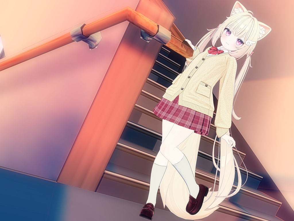 【ライム/シフォン/マヌカ用】もちねこスクールカーディガン