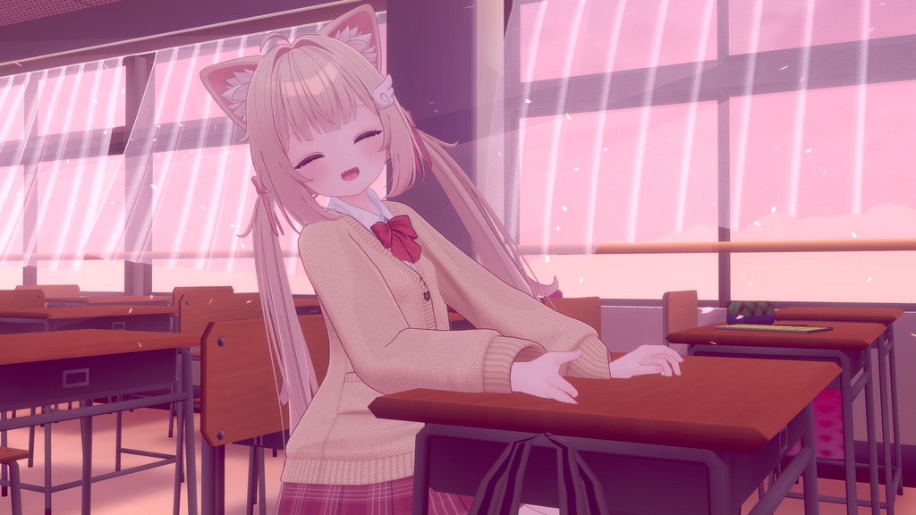 【ライム/シフォン/マヌカ用】もちねこスクールカーディガン