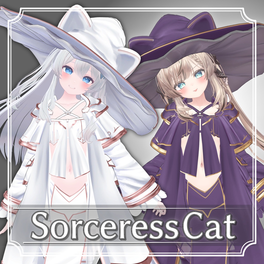 【4アバター対応】SorceressCat