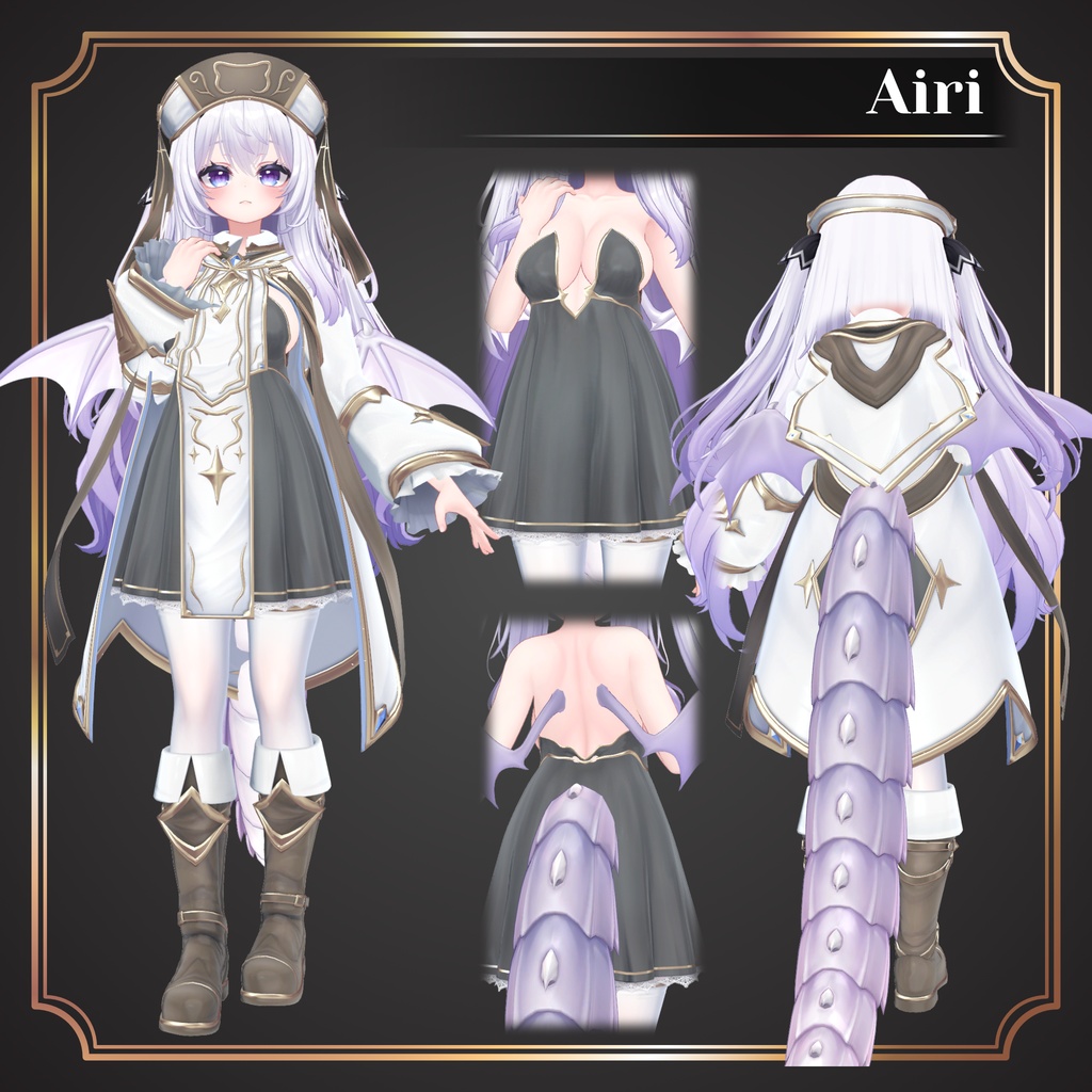 【6アバター対応】PriestessCat