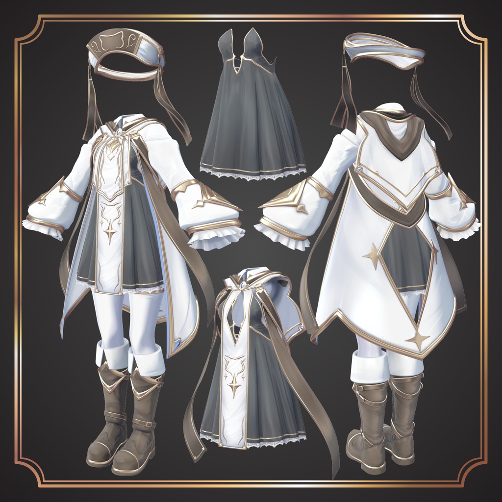 【6アバター対応】PriestessCat