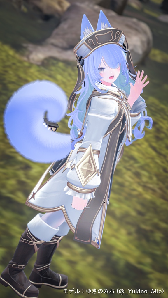 【6アバター対応】PriestessCat