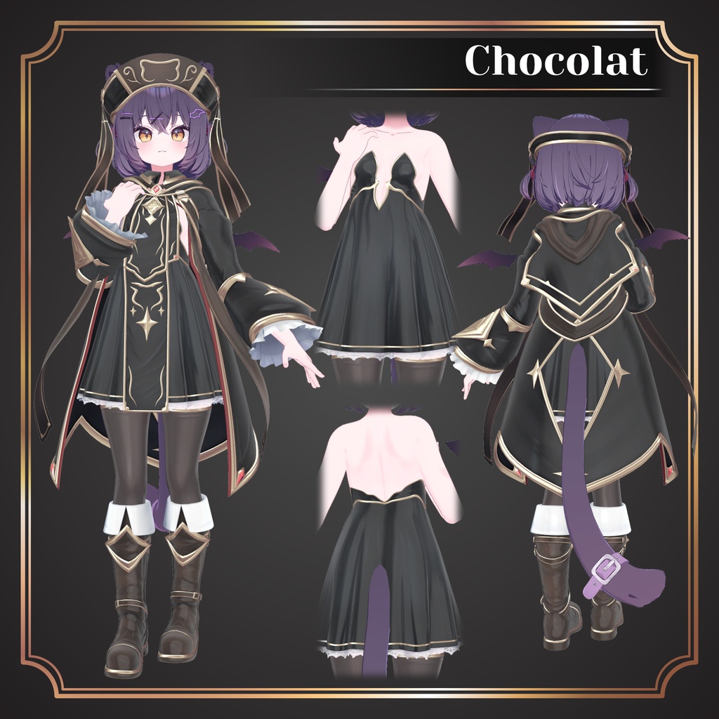 【6アバター対応】PriestessCat