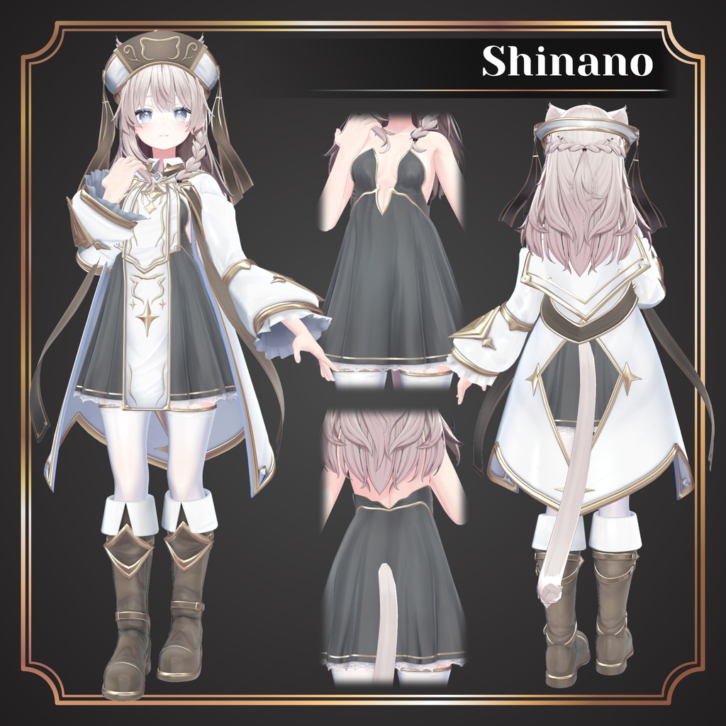 【6アバター対応】PriestessCat