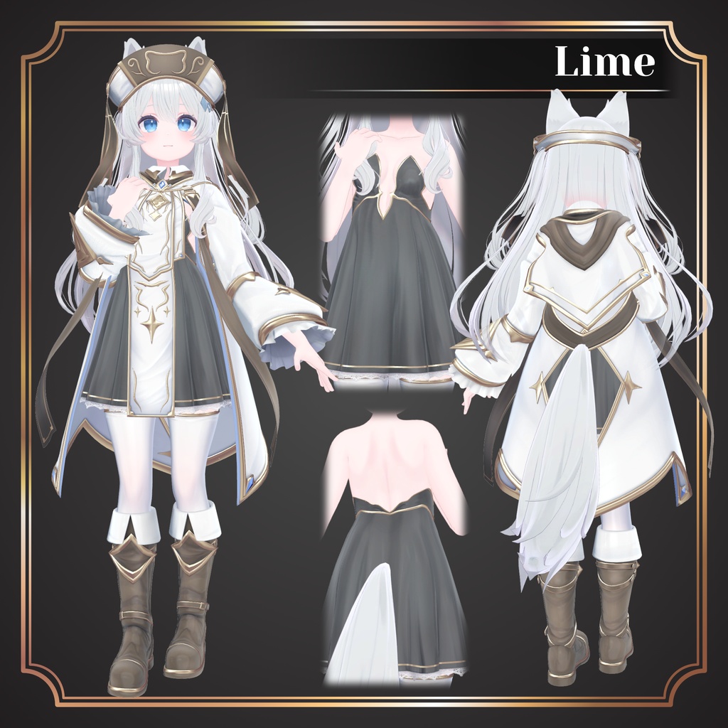 【6アバター対応】PriestessCat