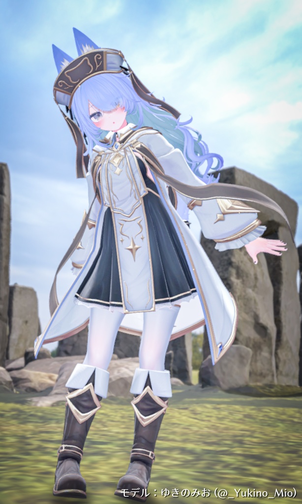 【6アバター対応】PriestessCat