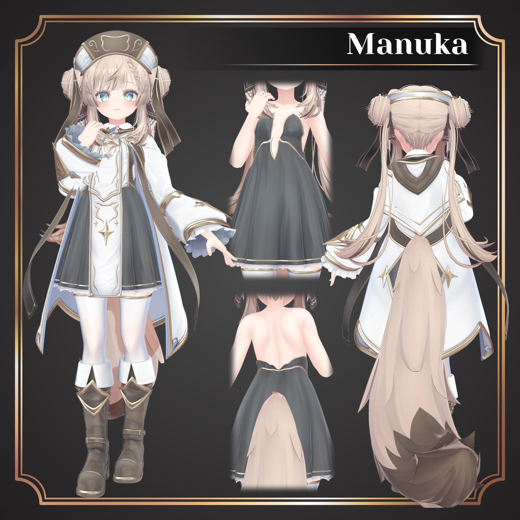 【6アバター対応】PriestessCat