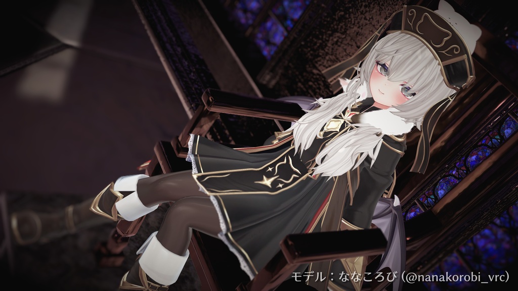 【6アバター対応】PriestessCat