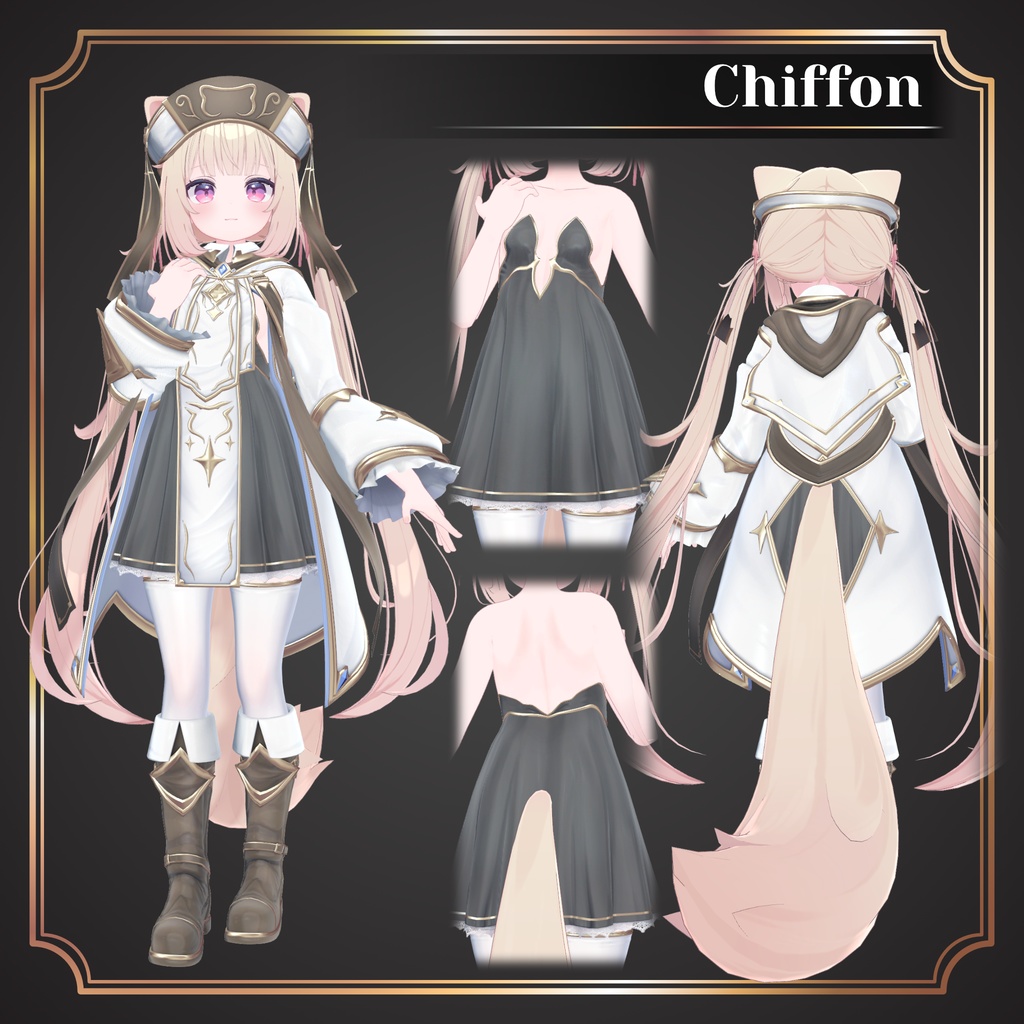 【6アバター対応】PriestessCat