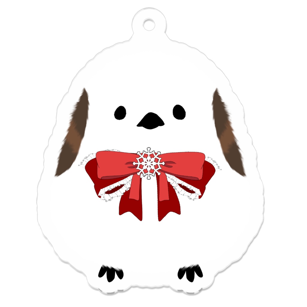 エナガちゃんのアクリルキーホルダー
