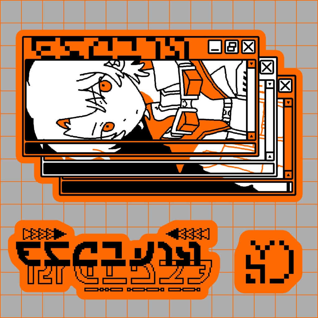 neoncolor sticker set