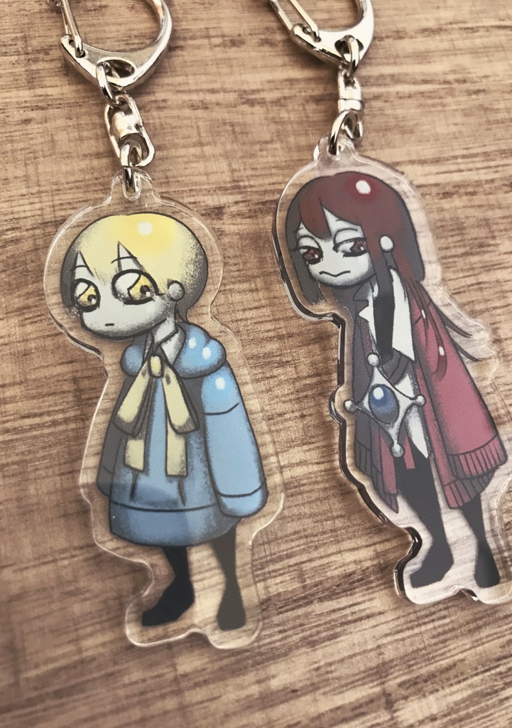 クレヨンの箱 アクリルキーホルダー