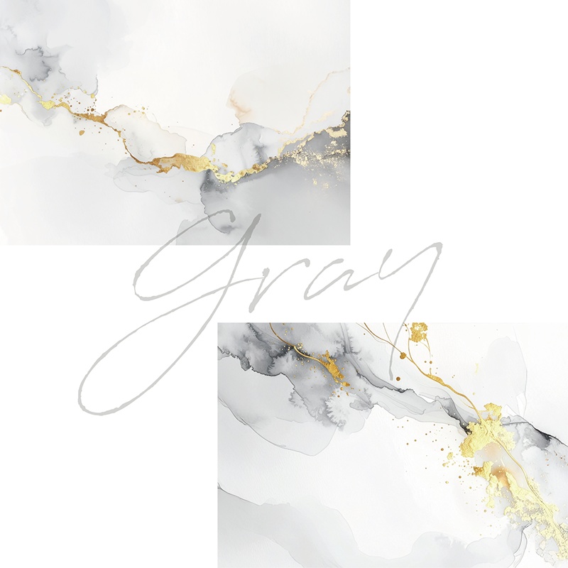 【印刷可】金箔入り水彩テクスチャ