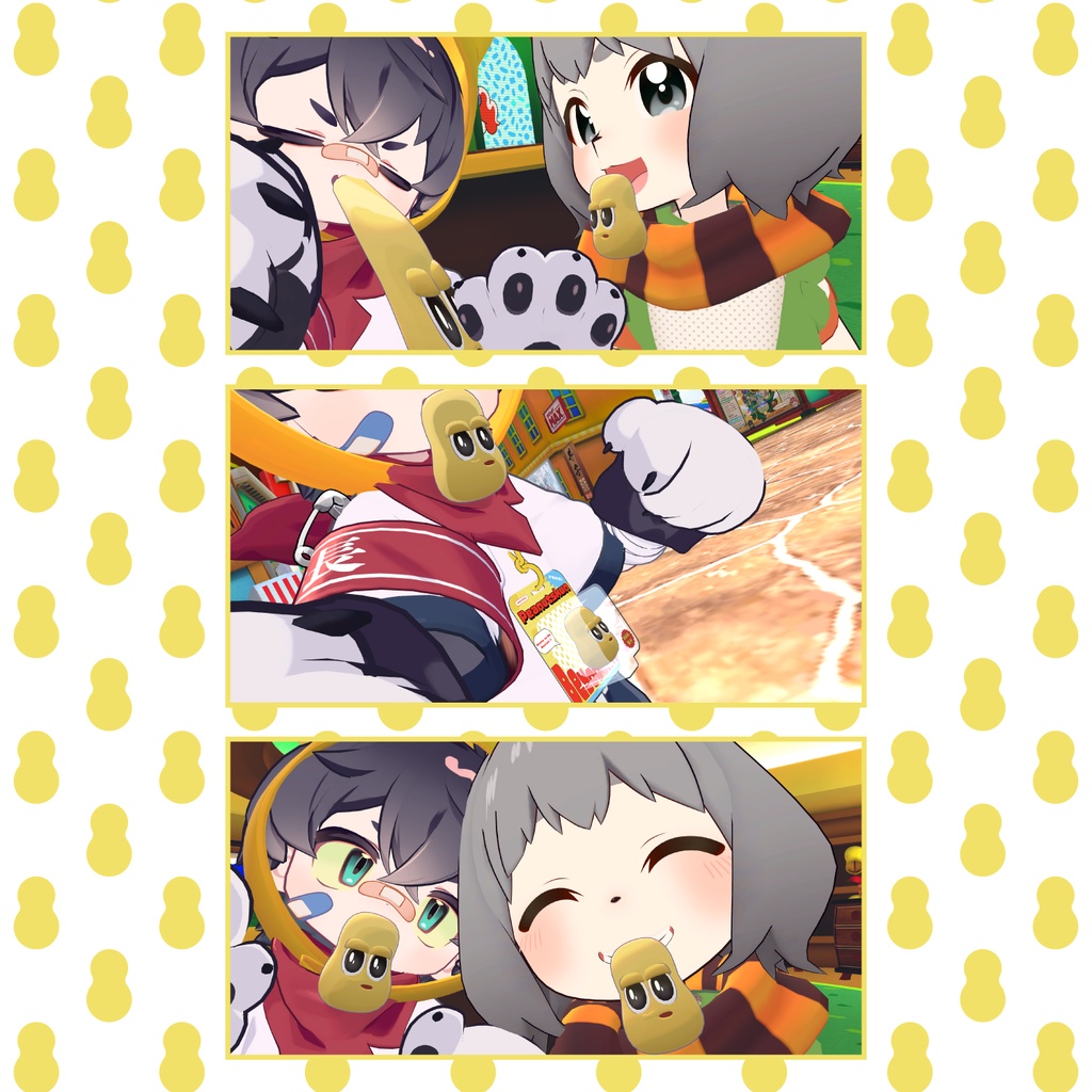 【無料】のびる!ピーナッツくん【非公式アイテム】